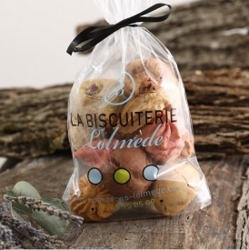 LE SACHET DE 12 MACARONS ASSORTIS - La Biscuiterie Lolmede