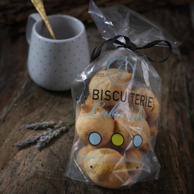 LE SACHET DE 12 MACARONS NATURE - La Biscuiterie Lolmede