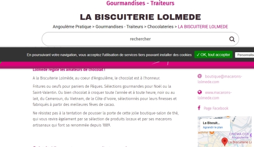La Biscuiterie Lolmede : La presse en parle - la Biscuiterie Lolmede