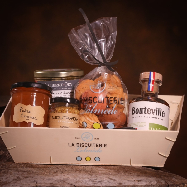 La Biscuiterie Lolmede : Local gourmet baskets - LA CAGETTE CHARENTAISE
