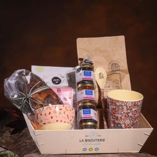 La Biscuiterie Lolmede : Sweetmeat present - LE COFFRET PETIT DÉJ