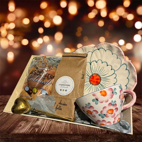 La Biscuiterie Lolmede : Sweetmeat present - LE COFFRET TEA TIME