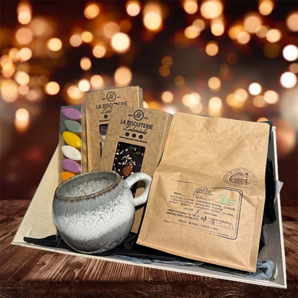 La Biscuiterie Lolmede : Sweetmeat present - LE COFFRET COFFEE TIME