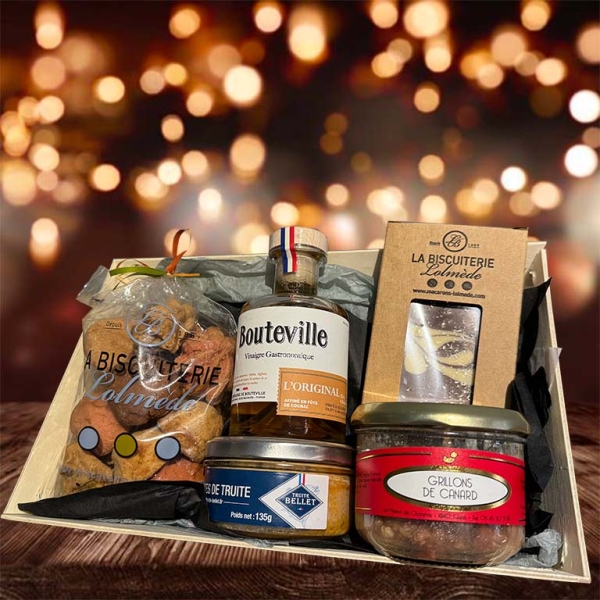 La Biscuiterie Lolmede : Sweetmeat present - LE COFFRET SALÉ SUCRÉ