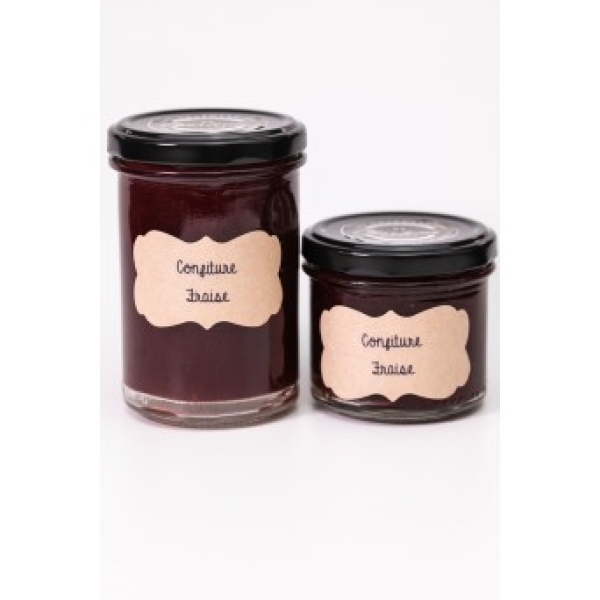 La Biscuiterie Lolmede : Jam and glacis from charente - CONFITURE DE FRAISE