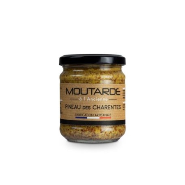 La Biscuiterie Lolmede : Condiments from charente - MOUTARDES PINEAU  - 90GR