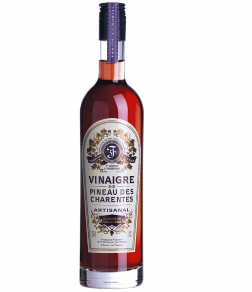 La Biscuiterie Lolmede : Condiments from charente - VINAIGRE DE PINEAU DES CHARENTES ROSÉ FLEURIET